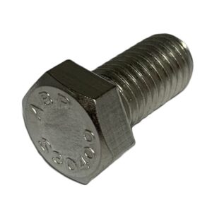 HEX CAP SCREW UNC STAINLESS 5/16-18" X 1/2"