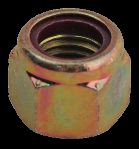 LOCK NUT NYLON UNF ZINC 7/16"-20 GR 8