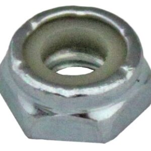 LOCK NUT NYLON UNC ZINC 1/2"-13 GR 2 THIN PATTERN