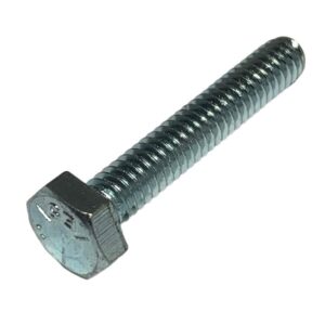 HEX CAP SCREW BOLT 5/8-11" X 6" GR 5 ZINC FULL THREAD