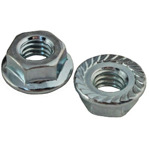 HEX FLANGE NUT ZINC M16-2.0