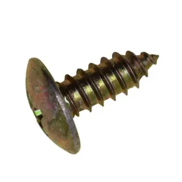 AUVECO LICENSE PLATE SCREW PHILLIPS TRUSS HEAD M6-1.81 X 15MM 50/BOX