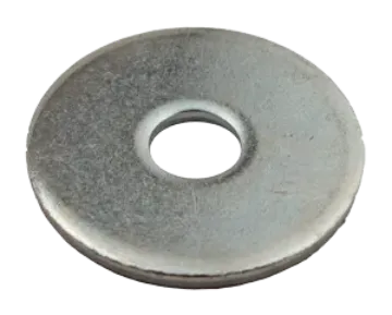 FENDER WASHER ZINC HEAVY DUTY 1/4" X 1" X 1/8" THICK