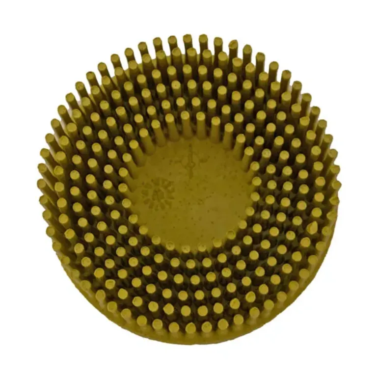 ROLOC BRISTLE - DISC 2" 80 GRIT, 5/8" TAPERED