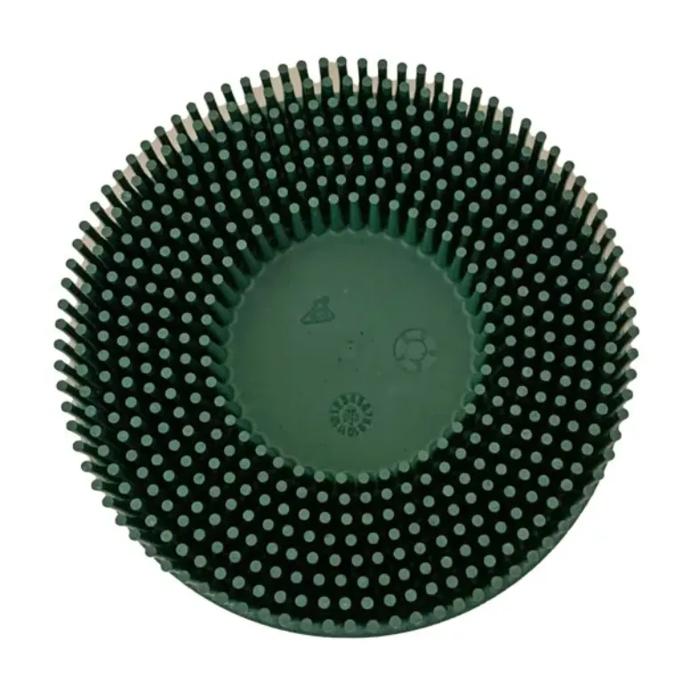 ROLOC BRISTLE - DISC 3" 50 GRIT, 5/8" TAPERED