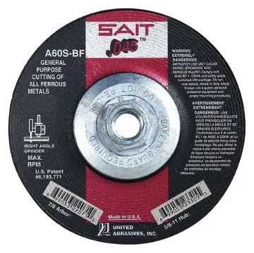CUT OFF WHEEL TYPE 27 4-1/2" X 5/8"-11 ARBOR A60S