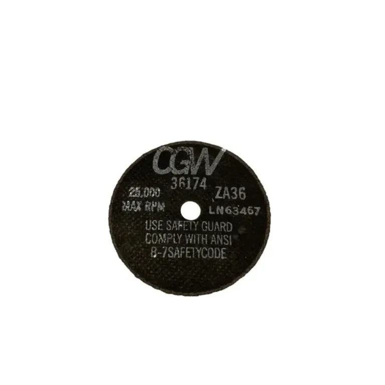 ZIRCONIA CUT OFF WHEEL, 3" X 1/16" X 3/8"