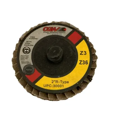 MINI FLAP DISC ROLOC 2" 36 GRIT