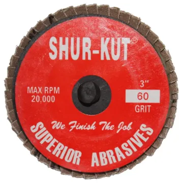 MINI FLAP DISC ROLOC 3" 80 GRIT