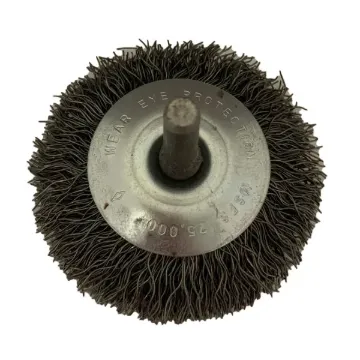 WIRE BRUSH CIRC.FLARED 2 1/2 X .014