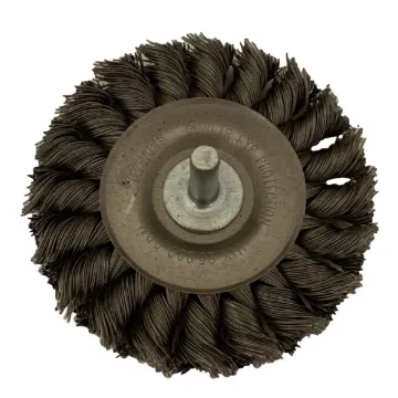 WEILDER KNOT WIRE WHEEL 3  WITH 1/4 SHANK