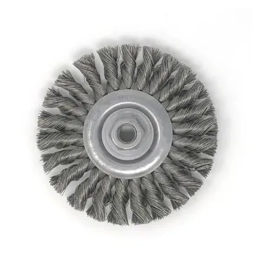 WIRE WHEEL 4 X .014 5/8-11 ARBOR REGULAR TWIST