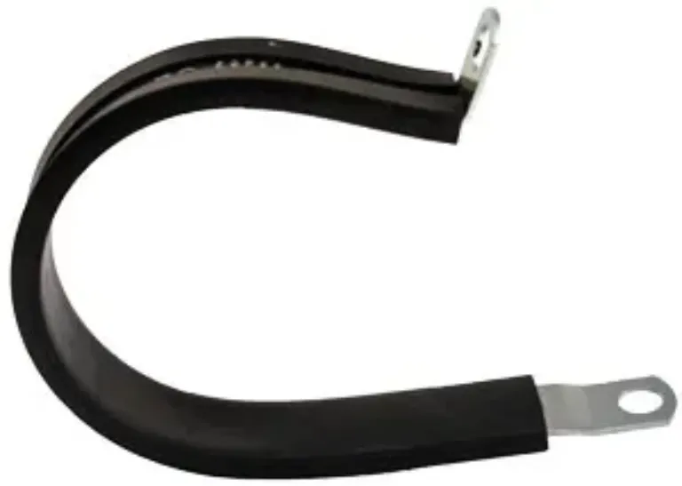 500 COUNT BOX CLAMP RUBBER CUSHIONED 1/2" DIAMETER, 1/4" STUD