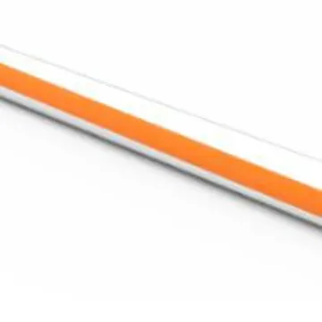 PRIMARY WIRE GPT 1000' SPOOL 16 GAUGE, WHITE WITH ORANGE STRIPE