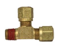 AIR BRAKE BRASS MALE RUN TEE 3/8