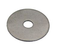 FENDER WASHER STAINLESS  1/4" X 1"
