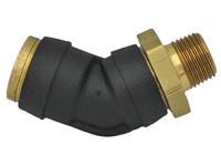 PUSH TO CONNECT BRASS DOT 45 DEGREE MALE SWIVEL ELBOW