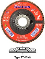 FLAP DISC - JUMBO 4-1/2" D