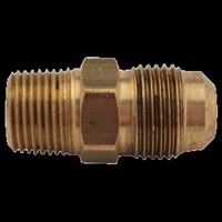 SAE 45 DEGREE FLARE MALE CONNECTOR 3/8" TUBE X 1/4" MALE PIPE