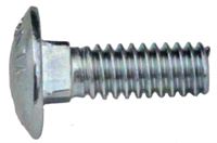 CARRIAGE BOLT  UNC ZINC 1/4"-20 X 3/4" GR A
