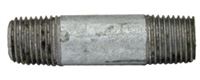 GALVANIZED PIPE NIPPLE 1/4" X 2"