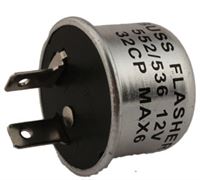 FLASHER - THERMAL 2 PRONG TIN TYPE ROUND