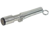 POLLAK 6 POLE PLUG W/CABLE GUARD
