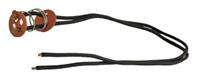 BULB SOCKET PIGTAIL DBL CNTC W/ SPRING 10/BOX