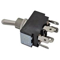 TOGGLE SWITCH - ON/ON 6 BLADES, DPDT - Ram Products