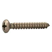 SHEET METAL SCREW OVAL PHIL HD #6 X 3/4" STAINLESS