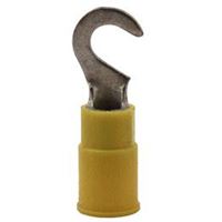 TERMINAL HOOK VINYL-INS 12-10 GAUGE, #10 STUD - Ram Products