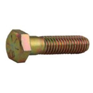 HEX CAP SCREW BOLT UNC ZINC 1"-8 X 4-1/2"