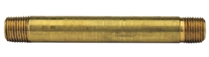 BRASS PIPE NIPPLE 1/8" X 3"