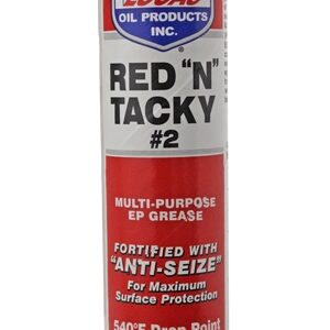 LUCAS RED TACKY GREASE 14 OZ CARTRIDGE