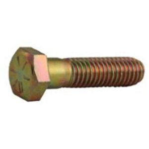 HEX CAP SCREW BOLT UNC ZINC 1"-8 X 2"