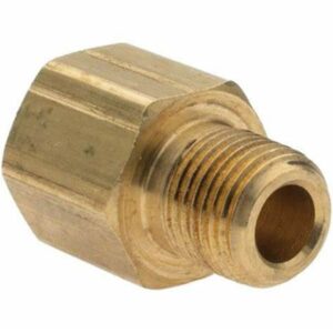 BRASS PIPE ADAPTER 3/4" FEMALE X 1/2" MALE