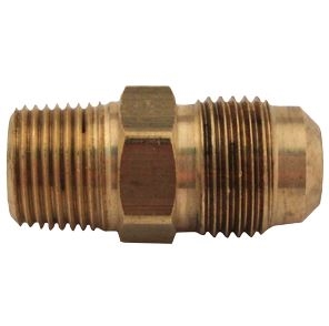 SAE 45 DEGREE FLARE MALE CONNECTOR 1/8" TUBE X 1/8" MALE PIPE