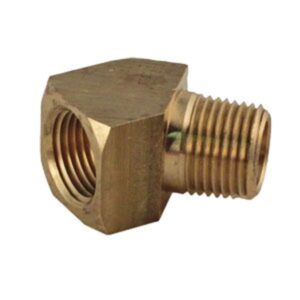 BRASS PIPE 45 DEGREE STREET ELBOW 1/2" MALE X 1/2" FEMALE