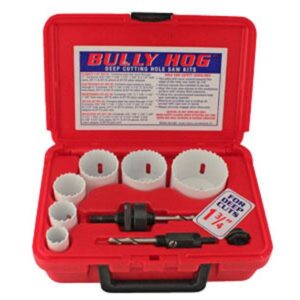 HOLE SAW KIT-ELECTRICIAN'S 9 PIECES