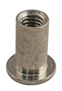 FLATHEAD THREADED NUT UNC ALUM 5/16"-18 GRIP .030 - .0125