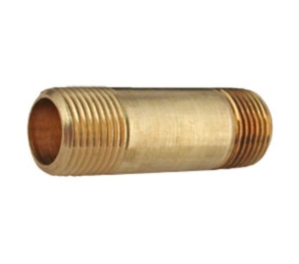 BRASS PIPE NIPPLE 1/8" X 2"