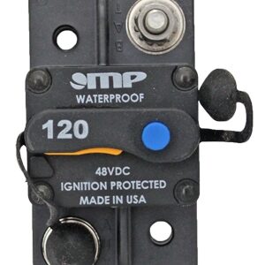 CIRCUIT BREAKER WATERPROOF TYPE III 120 AMP MANUAL RESET