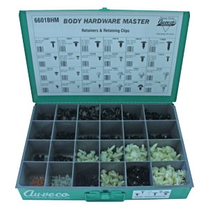 AUVECO BODY HARDWARE ASSORTMENT  1085 PCS