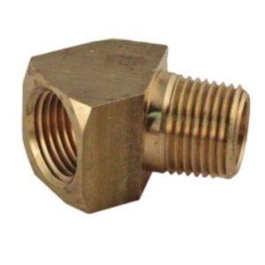 BRASS PIPE 45 DEGREE STREET ELBOW 1/8" MALE X 1/8" FEMALE