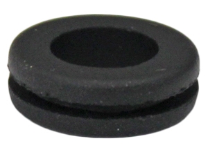 RUBBER GROMMET 7/16 I.D. 1/16 GROOVE 5/8 DRILL HOLE