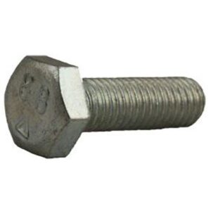 HEX CAP SCREW BOLT METRIC ZINC M6-1.0 X 50