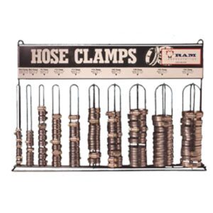 ASSORTMENT- HOSE CLAMPS 100 CLAMPS