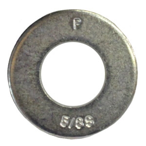 FLAT WASHER SAE ZINC 5/8"