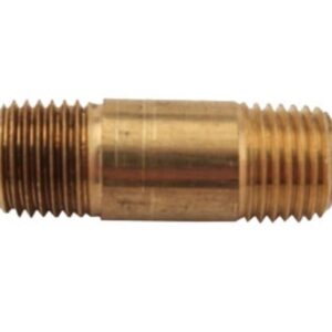 BRASS PIPE NIPPLE 1/8" X 1-1/2"