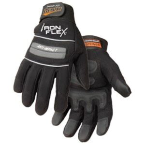 GLOVES MECHANIC'S SYNTHETIC LEATHER PALM SIZE MEDIUM